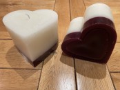 Fragranced Heart Candle
